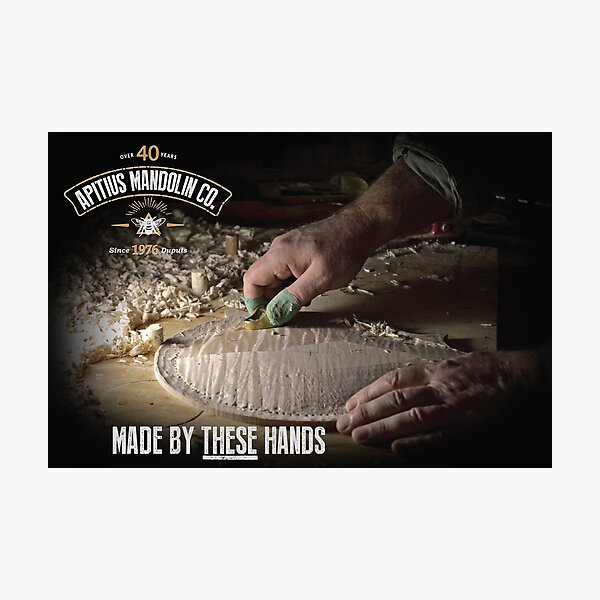 "Made by These Hands" Poster Photographic Print