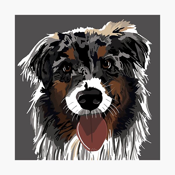 Item preview, Watson el pastor australiano designed and sold by Quick Brown Fox Canada.