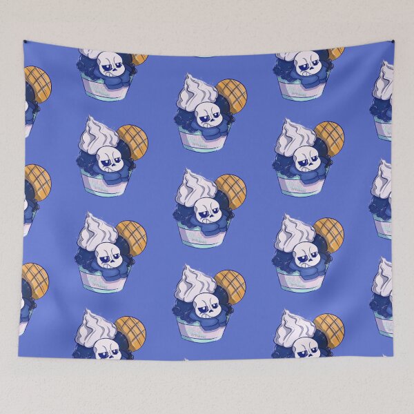 Item preview, Undertale Sans Ice cream designed and sold by AlistairArtwork.