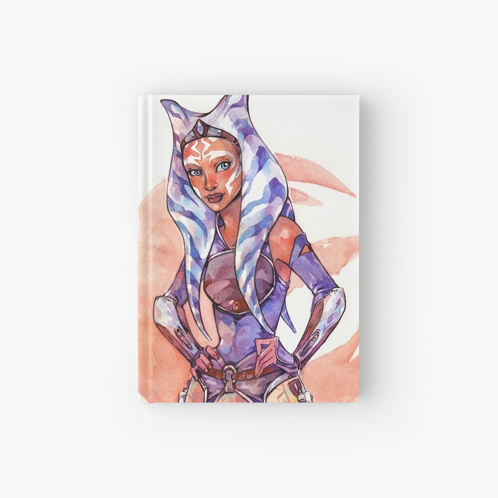 "SWR Ahsoka Tano" Hardcover Journal for Sale by lornaka Redbubble