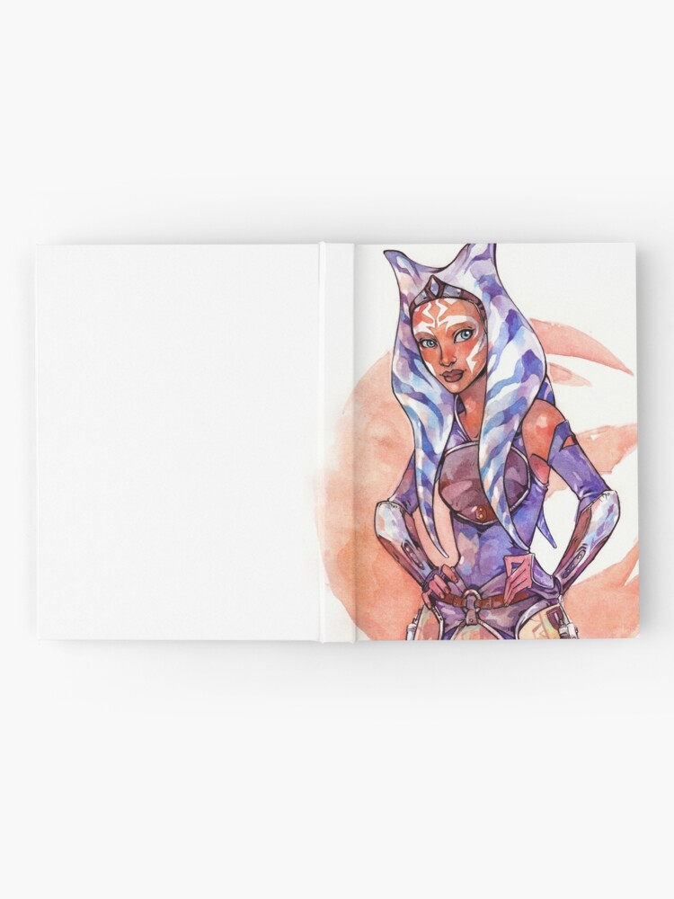 "SWR Ahsoka Tano" Hardcover Journal for Sale by lornaka Redbubble