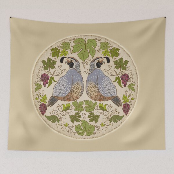 Item preview, Quail pair designed and sold by Marcia and Ron Stacy Studios.