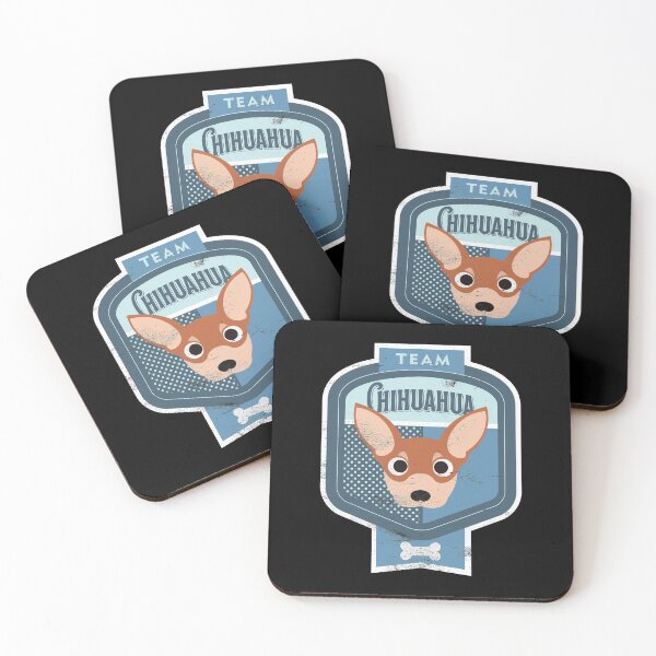 Item preview, Team Chihuahua - Distressed Chihuahua Beer Label Design designed and sold by DoggyStyles.