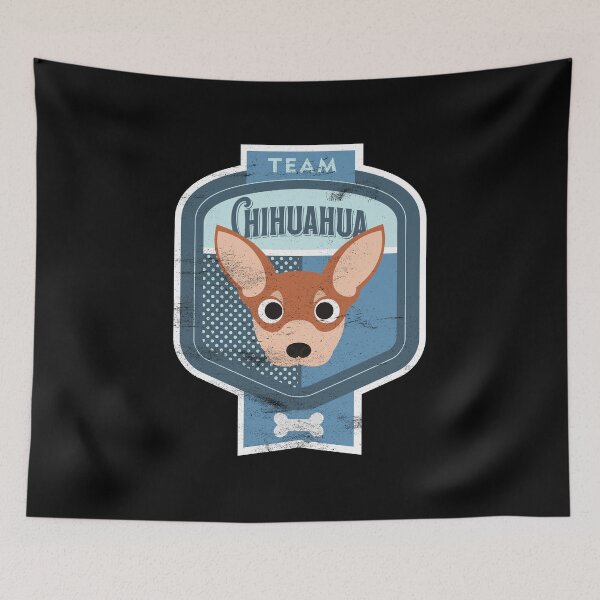 Item preview, Team Chihuahua - Distressed Chihuahua Beer Label Design designed and sold by DoggyStyles.