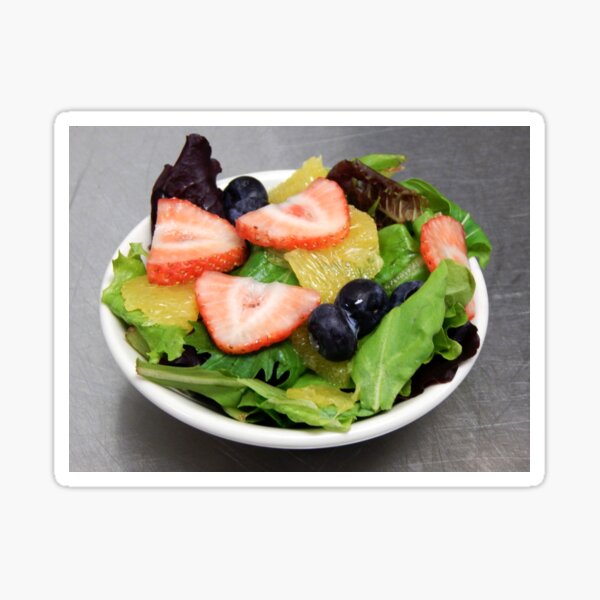 Gourmet Salad w/ Fruit Sticker