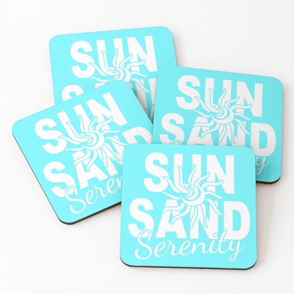 Item preview, Sun Sand and Serenity, summer t-shirt, beach t-shirt, beach wear designed and sold by Lisa Herigon.