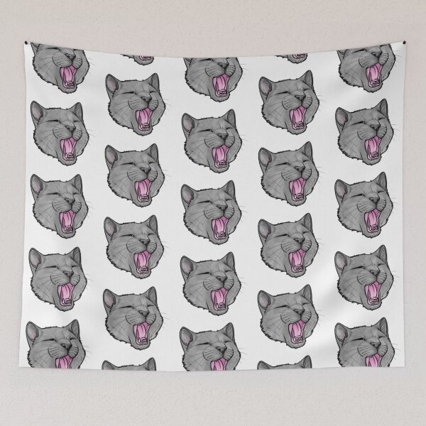 Item preview, Lil Popcorn BIG YAAAAAAWN designed and sold by lilpopcorncat.