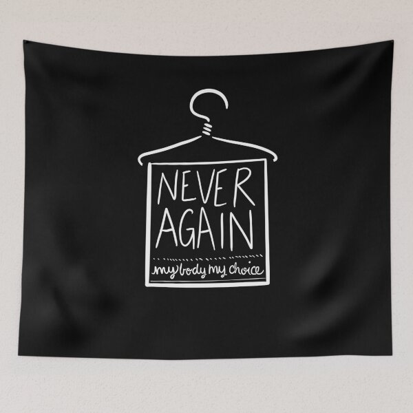 Item preview, Never again coat hanger designed and sold by FrictionMaxxing.