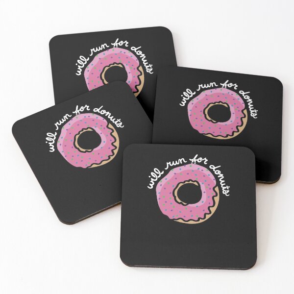 Item preview, Will run for donuts designed and sold by FrictionMaxxing.