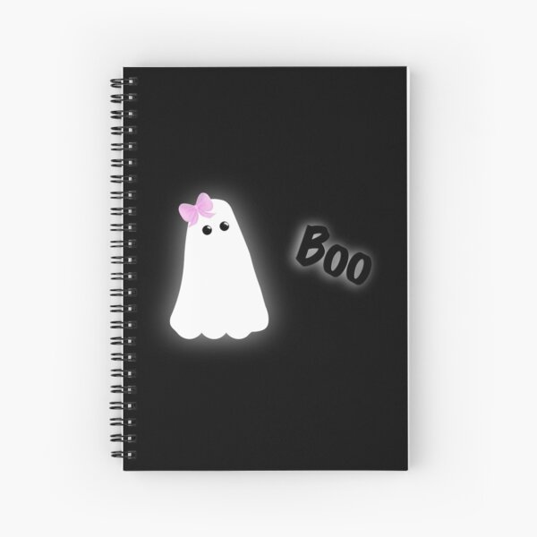 Ghost Boo! Spiral Notebook