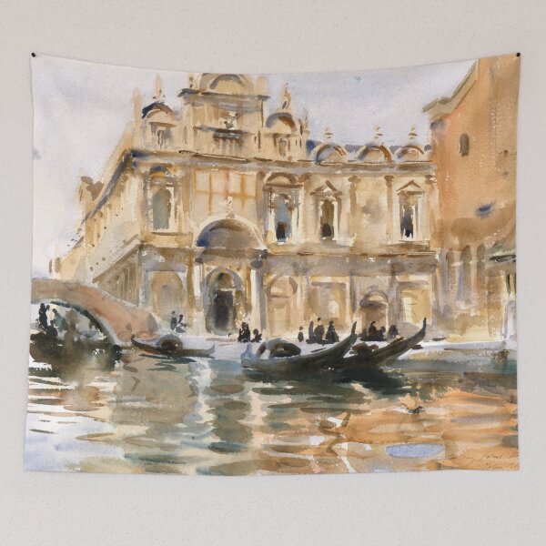 Item preview, John Singer Sargent - Rio dei Mendicanti, Venice designed and sold by ArtExpression.
