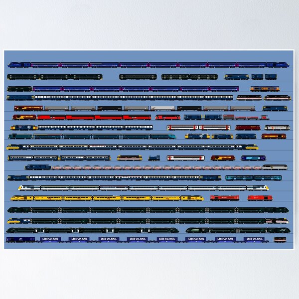 locomotives Poster