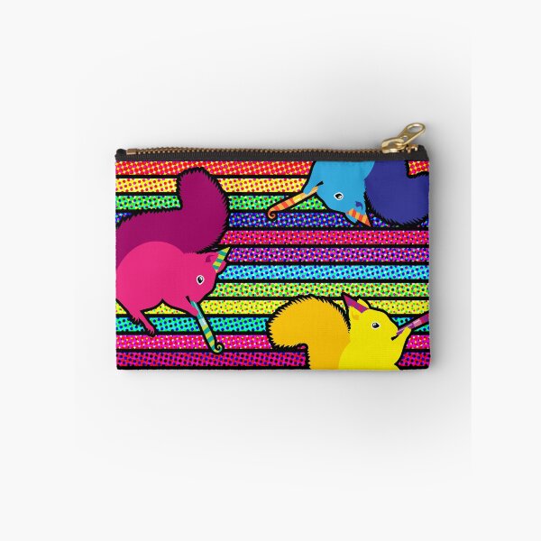 Item preview, Rainbow party squirrel pattern designed and sold by HotVector.