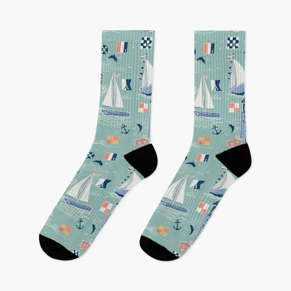 Item preview, Minty Nautical Living! designed and sold by Salzanos.