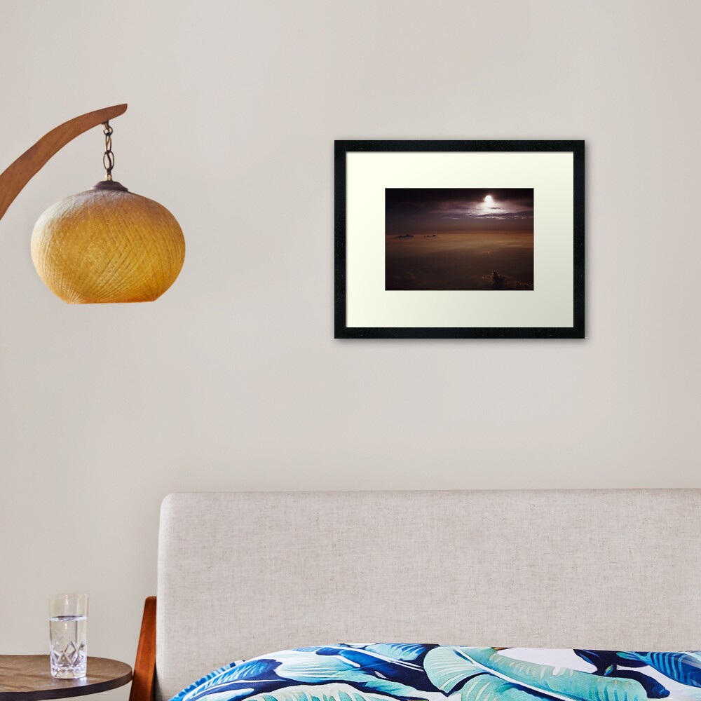 The Beautiful Sky Framed Art Print