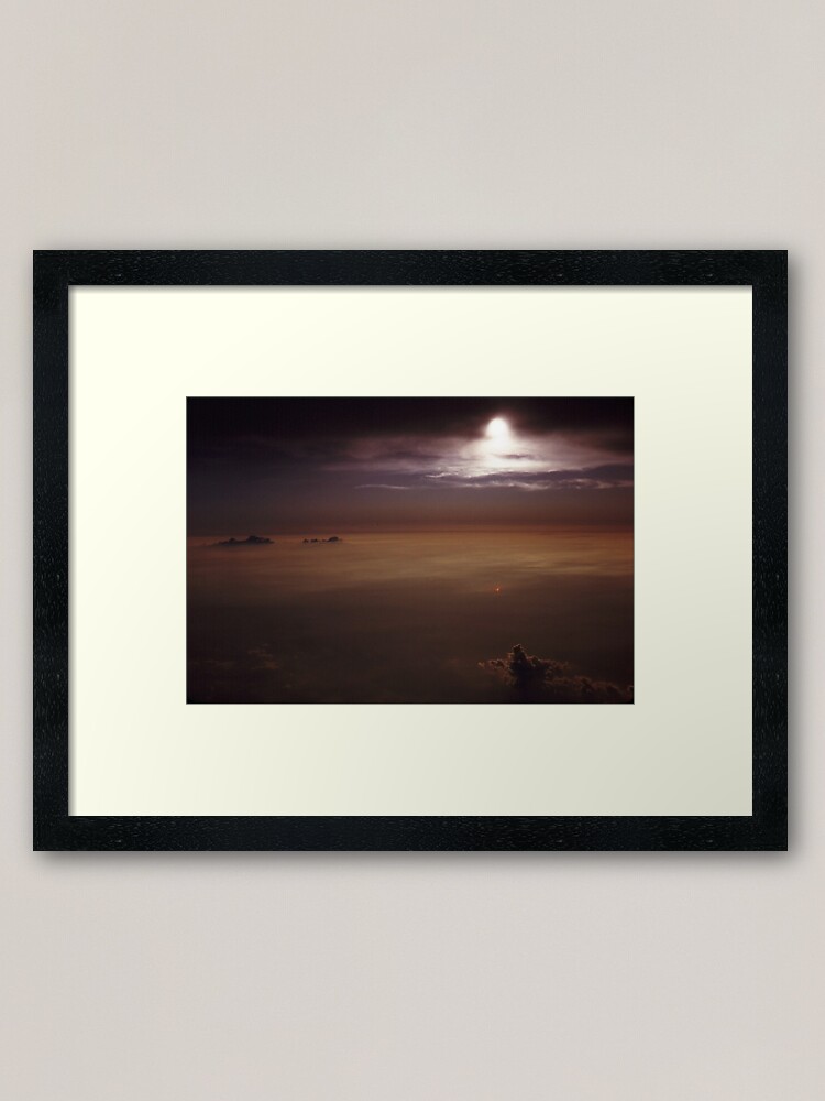 Alternate view of The Beautiful Sky Framed Art Print