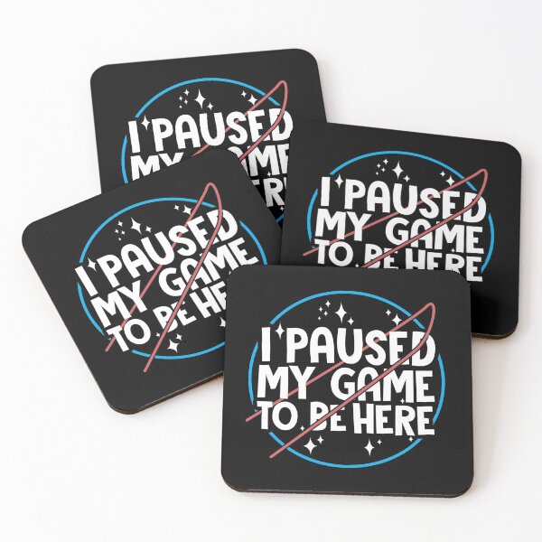 Item preview, I Paused My Game To Be Here designed and sold by NewMerchandise.