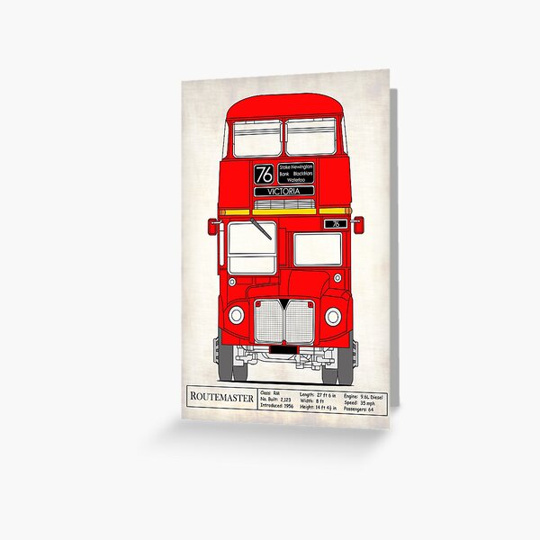 Item preview, Routemaster London Bus designed and sold by rogue-design.