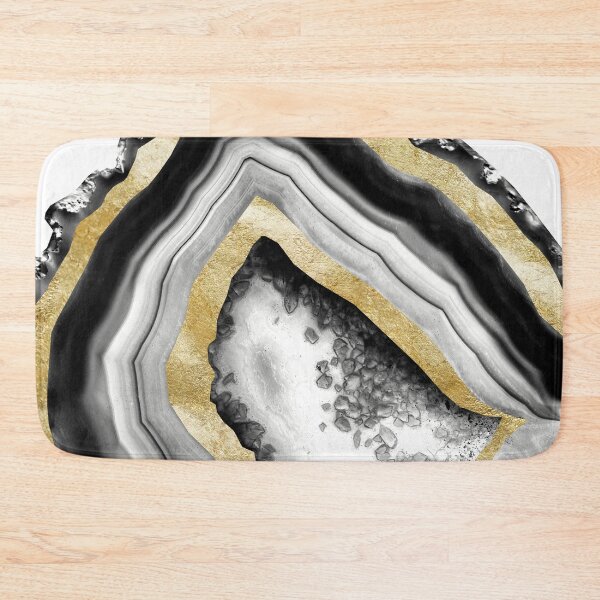 Item preview, Agate Gold Foil Glam #1 #gem #decor #art designed and sold by Anita's & Bella's Art.