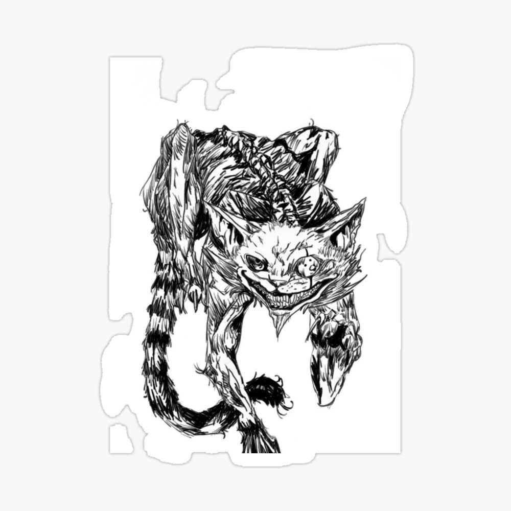 Evil Cheshire Cat | Art Print