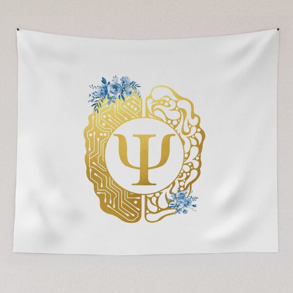 Item preview, Psychology symbol and brain designed and sold by Liededrom..