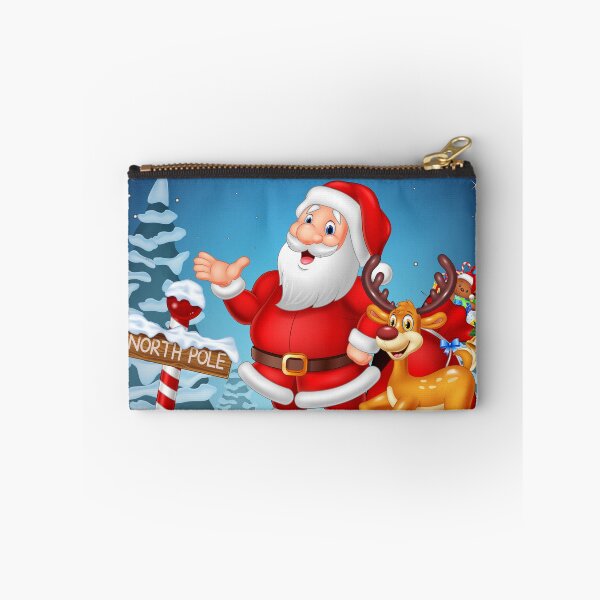 Item preview, North Pole Santa Claus With Deer designed and sold by FotoArtist.