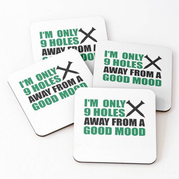 Item preview, 9 holes away from a good mood designed and sold by Vectorqueen.