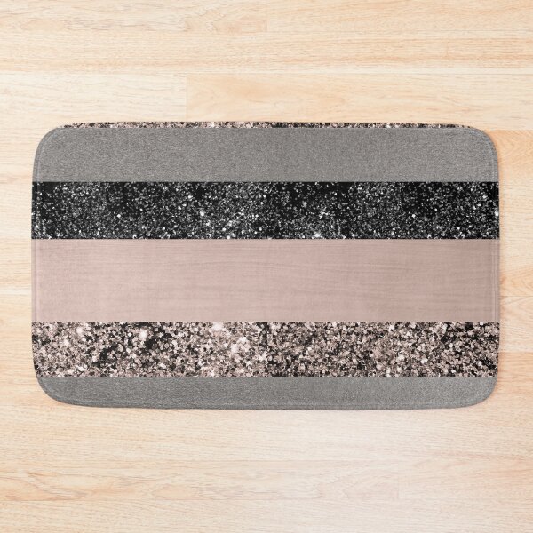 Item preview, Blush Glam Stripes #3 (Photo of Glitter Only - Not Reflective) designed and sold by Anita's & Bella's Art.