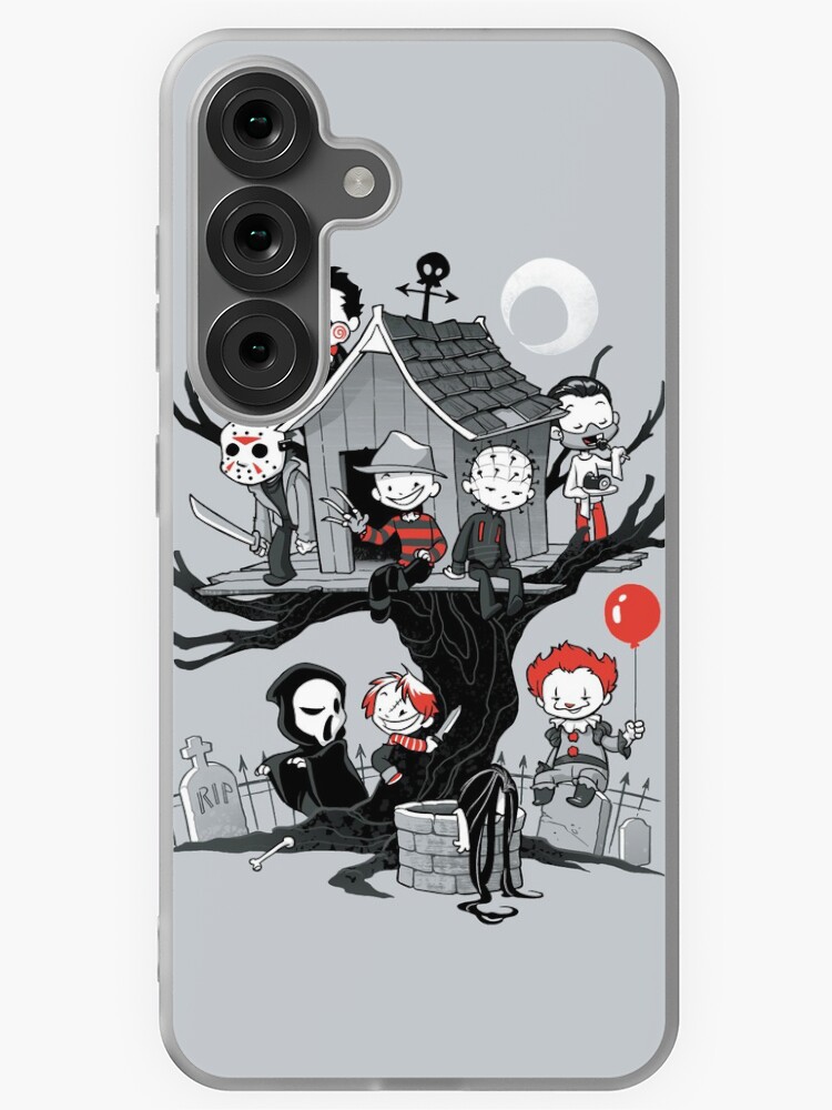 Thumbnail 1 of 4, Samsung Galaxy Phone Case, Horror House designed and sold by dooomcat.