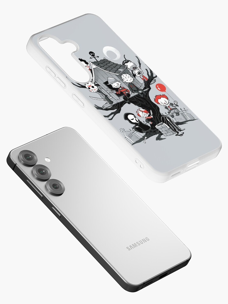 Thumbnail 2 of 4, Samsung Galaxy Phone Case, Horror House designed and sold by dooomcat.