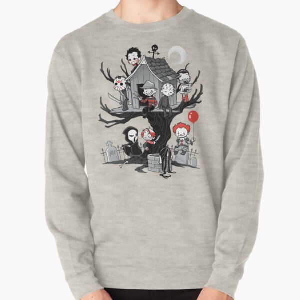 Horror House Pullover Sweatshirt