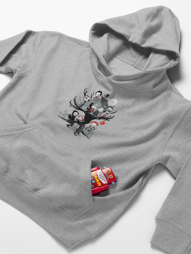 Alternate view of Horror House Kids Pullover Hoodie