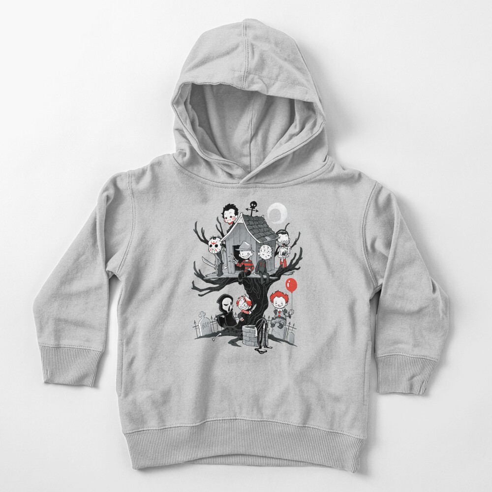 Horror House Toddler Pullover Hoodie