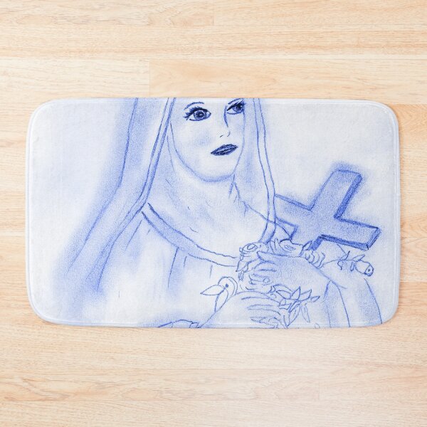 Item preview, St Therese in Blue designed and sold by blayzeink.