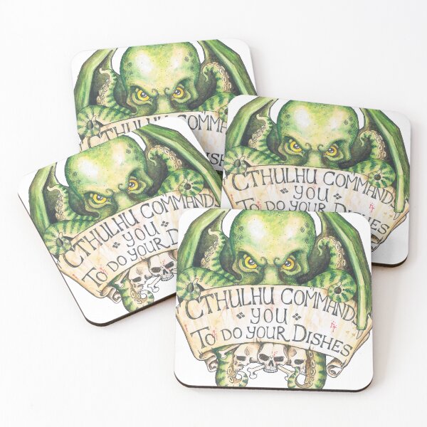 Item preview, Cthulu commands you to do your dishes designed and sold by Triana.