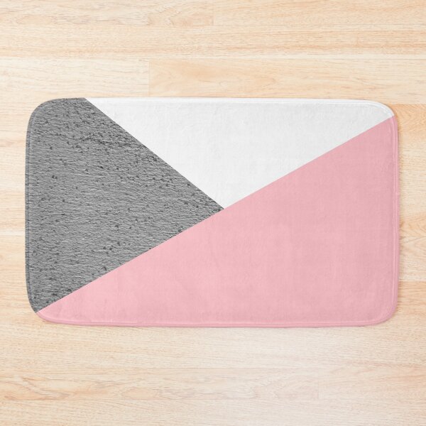 Item preview, Concrete grey and pink geometric background designed and sold by by-jwp.