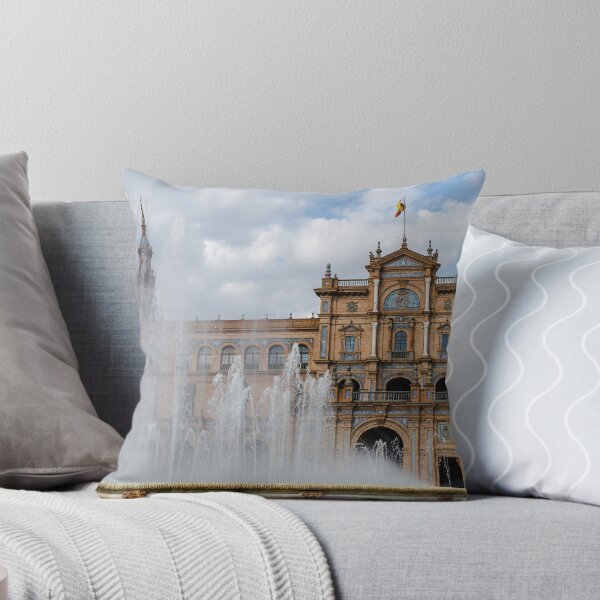 Item preview, Seville - Plaza de Espana designed and sold by AM FineArtPrints.