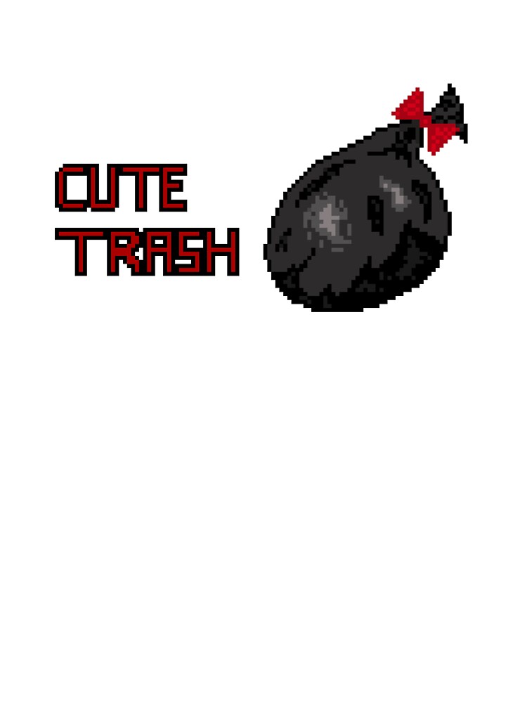 Cute Trash Bag For Cute Trash People Kids T Shirt By Bonfirepix Redbubble - roblox trash tumblr