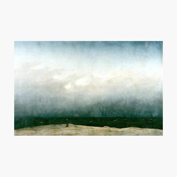 Artikel-Vorschau von HD Der Mönch und das Meer, von Caspar David Friedrich HIGH DEFINITION, designt und verkauft von LORD  H.D..