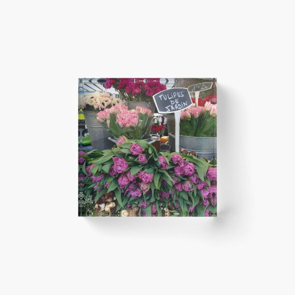 Aperçu de l'œuvre Paris: Tulipes de Jardin créée et vendue par genuinefrance.