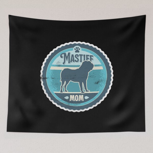 Item preview, Mastiff Mom - Distressed Dogue de Bordeaux Silhouette Design designed and sold by DoggyStyles.