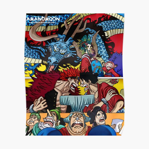 One Piece Volume 92 Cover Poster By Amanomoon Redbubble