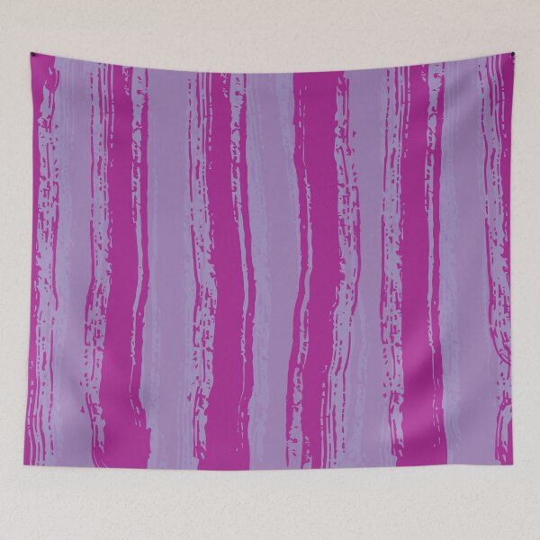 Item preview, Dark Magenta & Lilac Stripes designed and sold by Mia Harper Design.