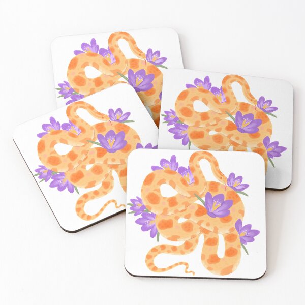 Item preview, Corn Snake and Crocus designed and sold by Paige Penrose.