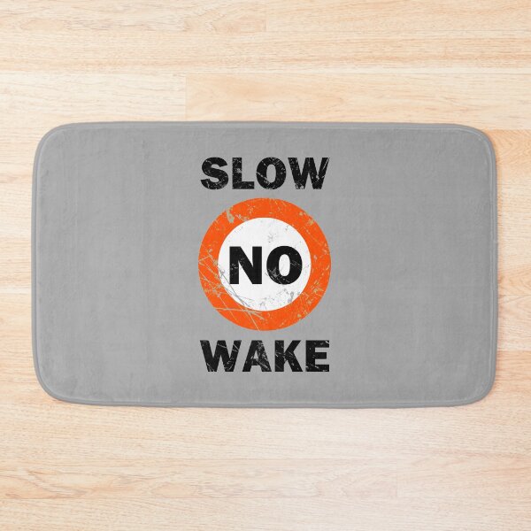 Item preview, Slow No Wake Nautical Signage designed and sold by Garaga.