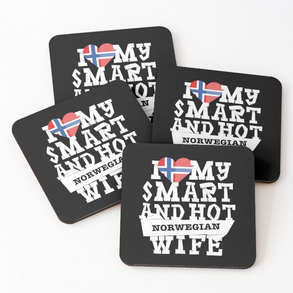 Item preview, I love my smart and hot Norwegian wife designed and sold by Urosek.