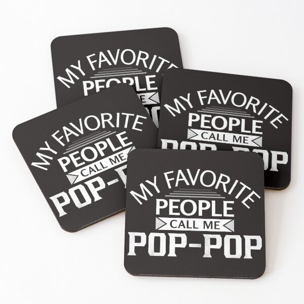Item preview, My Favorite People Call Me Pop-Pop Grandfather Grandpa Gift designed and sold by PremiumTShirts.