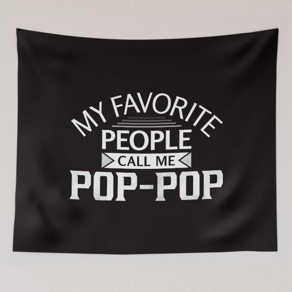 Item preview, My Favorite People Call Me Pop-Pop Grandfather Grandpa Gift designed and sold by PremiumTShirts.