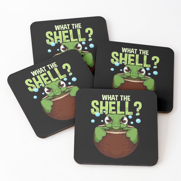 Item preview, Cute & Funny What The Shell? Turtle Pun Animal designed and sold by perfectpresents.