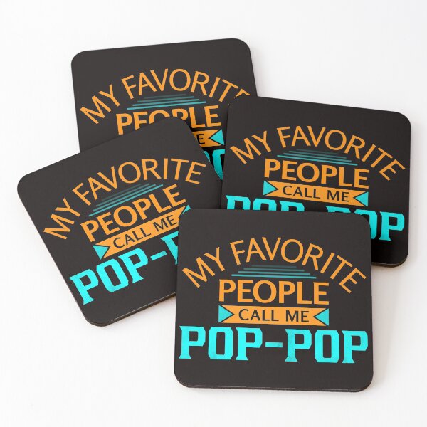 Item preview, My Favorite People Call Me Pop-Pop Grandfather Grandpa Gift designed and sold by PremiumTShirts.